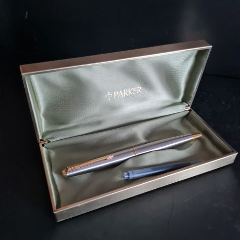 Parker  45 Flighter Deluxe stilografica  vintage - Foto 2