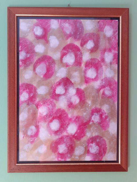 Pannello decorativo "Nuvole rosa" - Foto 2