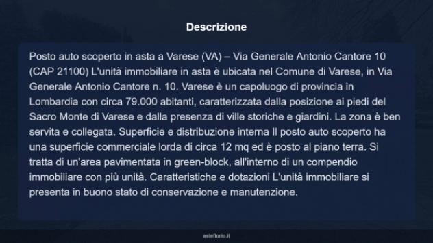 Immobile in asta di 12 m² in vendita a Varese - Foto 6