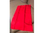 AMAS Bandana monocolore nuova rosso nero o bianco