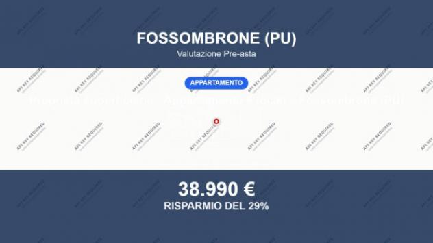 Immobile in asta di 100 m² con più di 5 locali e box auto in vendita a Fossombrone