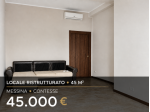 Locale commerciale ristrutturato di 45 m² – Messina, Contesse