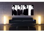 Quadro The Beatles dipinto a mano pop Art
