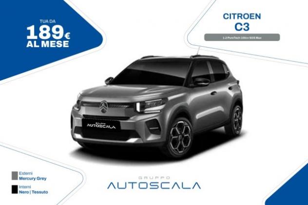 CITROEN C3 1.2 PureTech 100cv S&S Max rif. 24084264