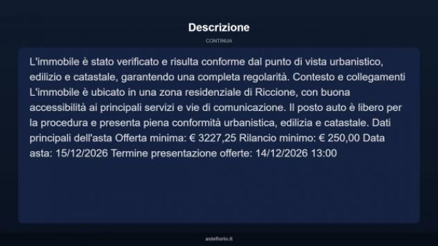 Immobile in asta di 13 m² in vendita a Riccione - Foto 5
