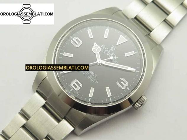 Replica Rolex EXPLORER I 214270 CASSA E BRACCIALE INOX 904L BEST EDITION 39MM 1:1 SH3132 - Foto 7