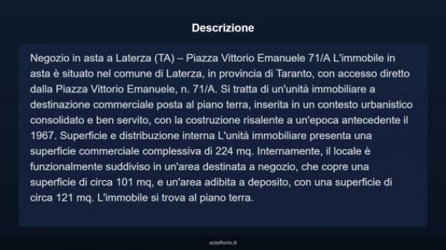 Immobile in asta di 224 m² in vendita a Laterza - Foto 4
