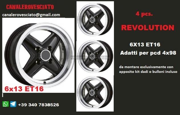 Cerchi revolite 6x 13 et16 Fiat