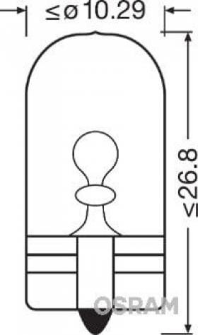 Osram Lampadina, Illuminazione Strumentazione 2845