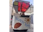 Carrello per vendita ambulante arenile