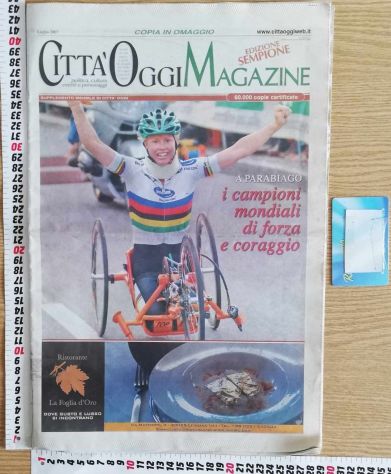 Foto cartolina (postcard) Squadra Ciclistica Termozeta - DEI anno 1963 - Foto 7