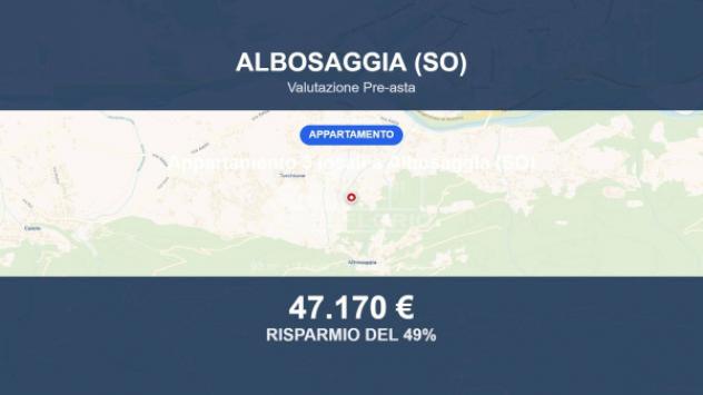 Immobile in asta di 93 m², box auto in vendita a Albosaggia