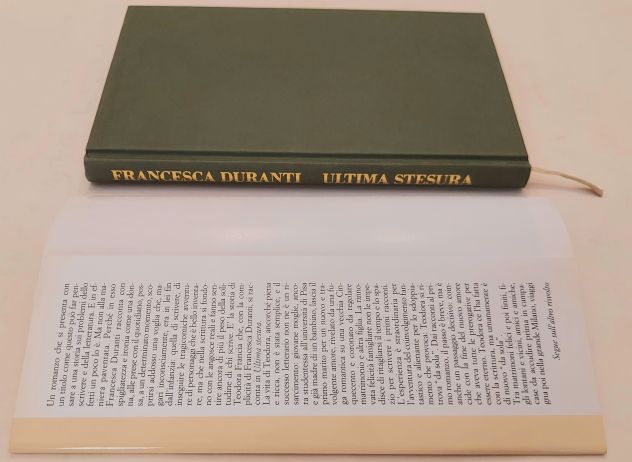 Ultima stesura di Francesca Duranti 1°Ed.Club su licenza Rizzoli libri, 1992 - Foto 2