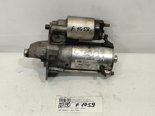MOTORINO D' AVVIAMENTO FORD C - Max Serie 3M5T-11000-CF T1DA diesel 1560 (10)