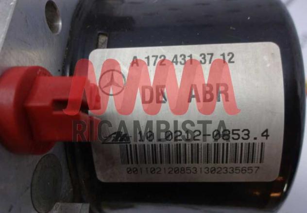 A1729014000 Mercedes C200 centralina gruppo pompa ABS ESP - Foto 2