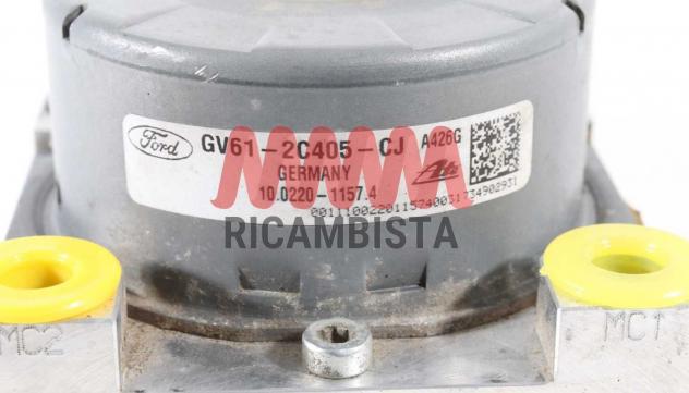 GV61-2C405-CJ Ford Kuga 2.0 centralina ABS gruppo pompa ATE