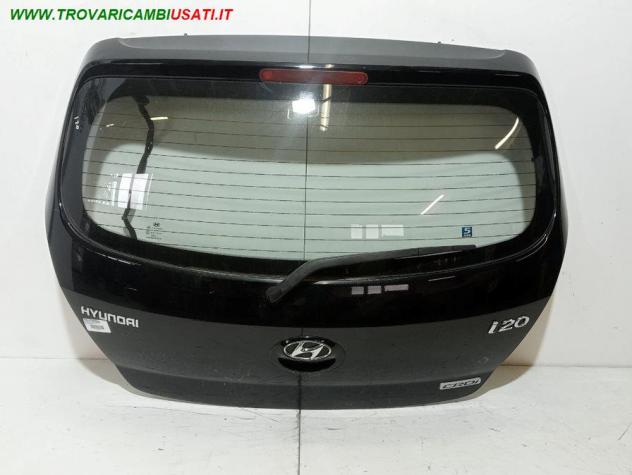 PORTELLO POST. NERO MET CON MOT 999-U1559964 Carrozzeria  Lamierati esterni  Portello  Portello post. HYUNDAI - i 20 - 2012  2014