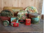 Scatole in latta vintage gruppo 1
