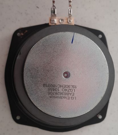 Altoparlante per subwoofer LG, modello LGZ40,10166 ORIGINALE - Foto 4