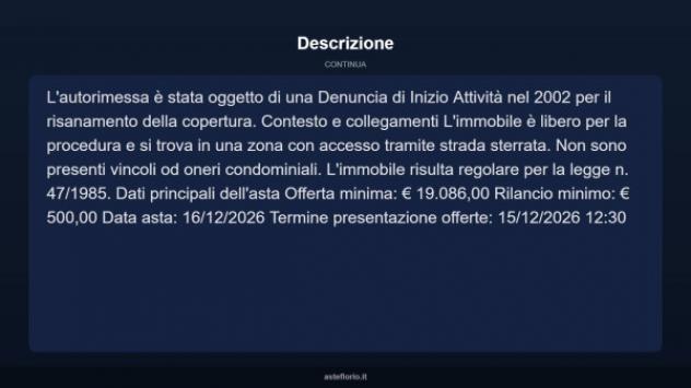 Immobile in asta di 32 m² in vendita a Nole - Foto 4