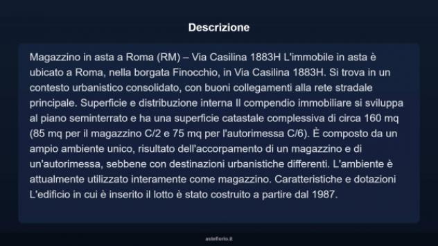 Immobile in asta di 160 m² in vendita a Roma - Foto 7