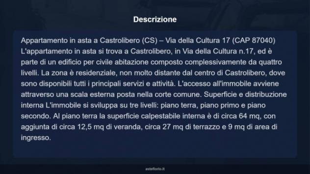 Immobile in asta di 306 m² in vendita a Castrolibero - Foto 8