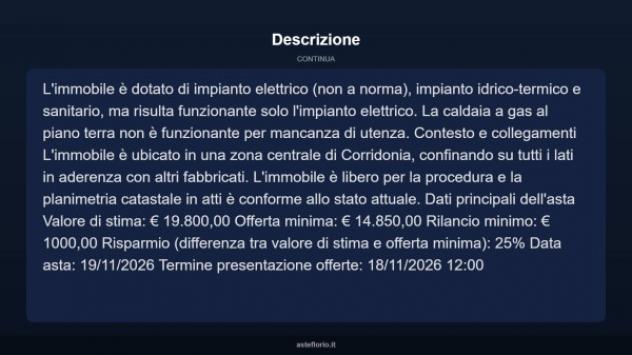 Immobile in asta di 66 m² in vendita a Corridonia - Foto 13