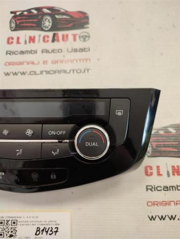 COMANDI CLIMA NISSAN Qashqai 2° Serie 275004EA0A (1013) - Foto 3