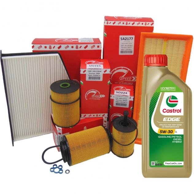 Speed Kit Tagliando Speed + Olio Ktp004+Cast5W30