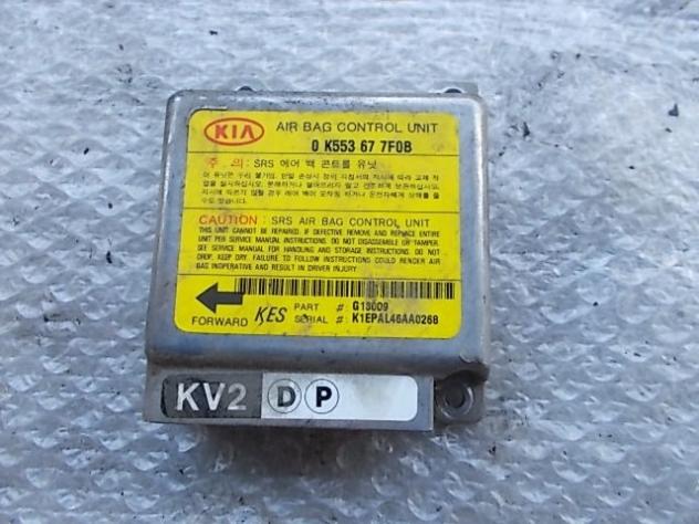 0K553677F0B CENTRALINA AIRBAG KIA CARNIVAL 2.9 D 93KW 5M 5P (2000) RICAMBIO USATO