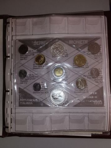 COFANETTO MONETE REPUBBLICA ITALIANA FDC - Foto 5