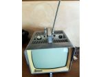 Televisore portatile bianco e nero anni '60 DERMOND mod.TR 30-18 made in Italy ,