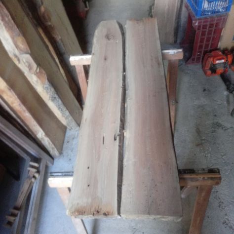 Legno di noce in tavole asse