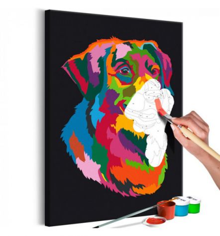 Quadro Fai Da Te 40x60 Cm. Animali N. 19 ARREDALACASA Spedizione Gratis
