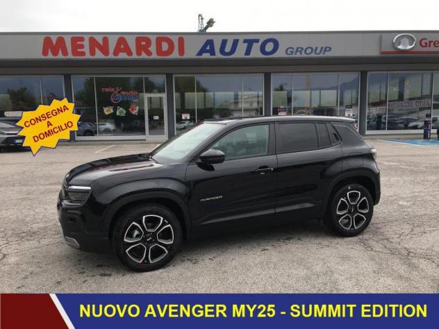 Jeep Avenger MY25 1.2 Turbo Summit PRONTA CONSEGNA