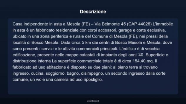 Immobile in asta di 154 m² con più di 5 locali e box auto in vendita a Mesola - Foto 7