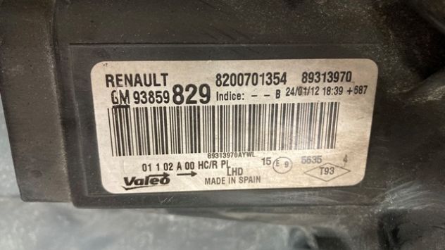 Faro anteriore SX Renault Trafic del 2013 (8200701354) - Foto 3