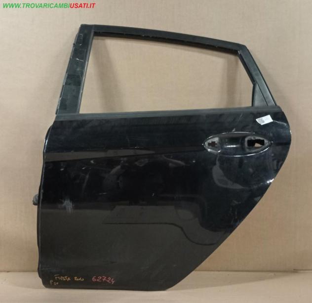 PORTA POST.S. NERO MET. (No Vetro, No Alz.,No Serr.)  Carrozzeria  Lamierati esterni  Porte  Porta post. sx. FORD - FIESTA - 01-12-2008 - 01-11-2012,
