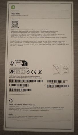 Apple iPhone 18 pro 256 gb black - Foto 2