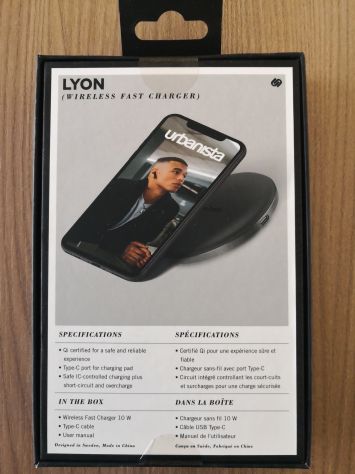 Caricatore Veloce Senza Fili Wireless LYON - Foto 2