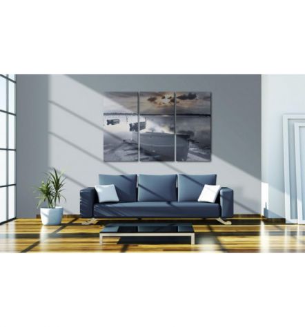 Quadro Con La Barche - Trittico - ARREDALACASA - Foto 2