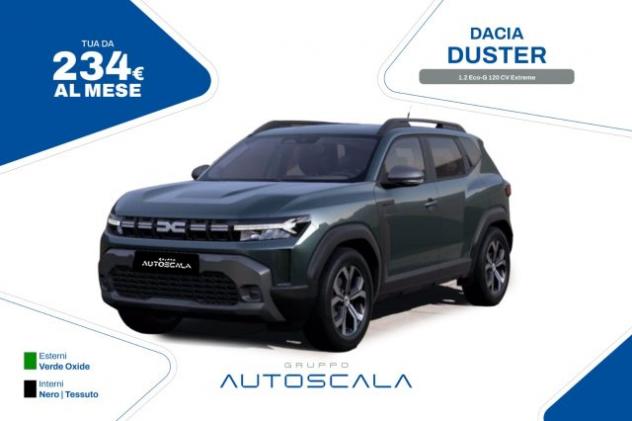 DACIA Duster 1.2 Eco-G 120 CV Extreme rif. 24037015