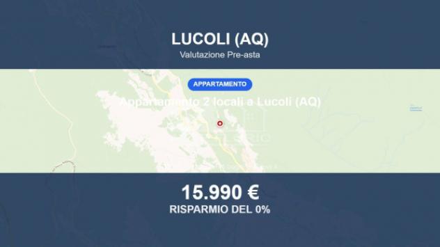 Immobile in asta di 39 m² in vendita a Lucoli