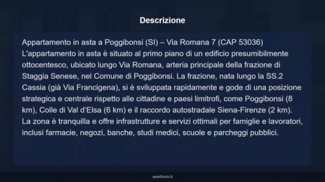 Immobile in asta di 97 m² con più di 5 locali in vendita a Poggibonsi - Foto 18