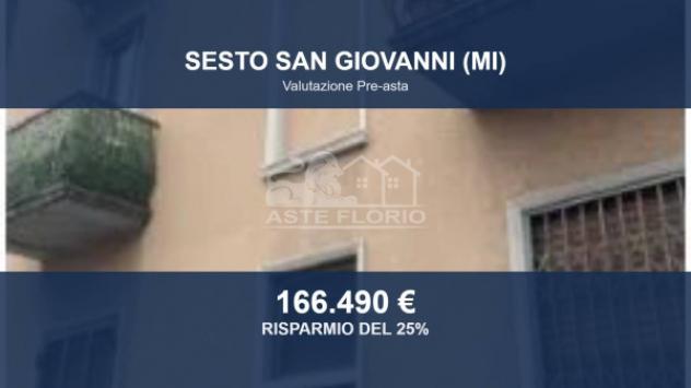 Immobile in asta di 66 m², box auto in vendita a Sesto San Giovanni