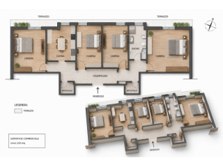 CAMERE SINGOLE PER STUDENTESSE A URBINO – VIA SALVEMINI