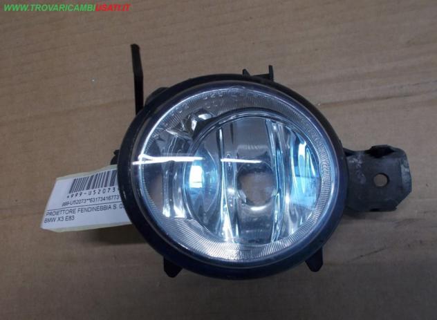 PROIETTORE FENDINEBBIA S. 03  BMW X3 E83  Parti elettriche  Fanaleria  Fendinebbia dx. BMW - X3 E83 - 01-09-2003 - 01-08-2006