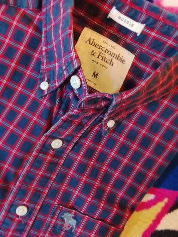 Abercrombie & Fitch camicia quadri cotone - Foto 3
