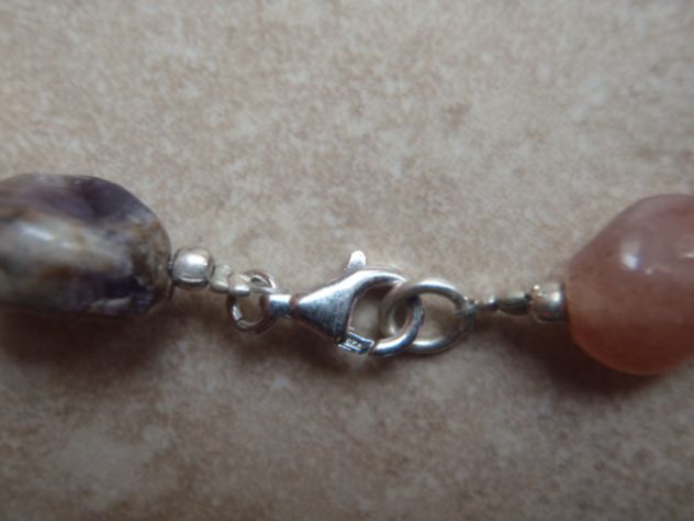 Collana di corniola in agata scozzese - Foto 2