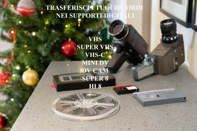 Trasferimento Videocassette in digitale